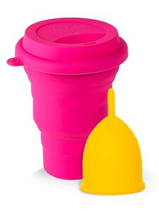 coletor-amarelo-copo-silicone