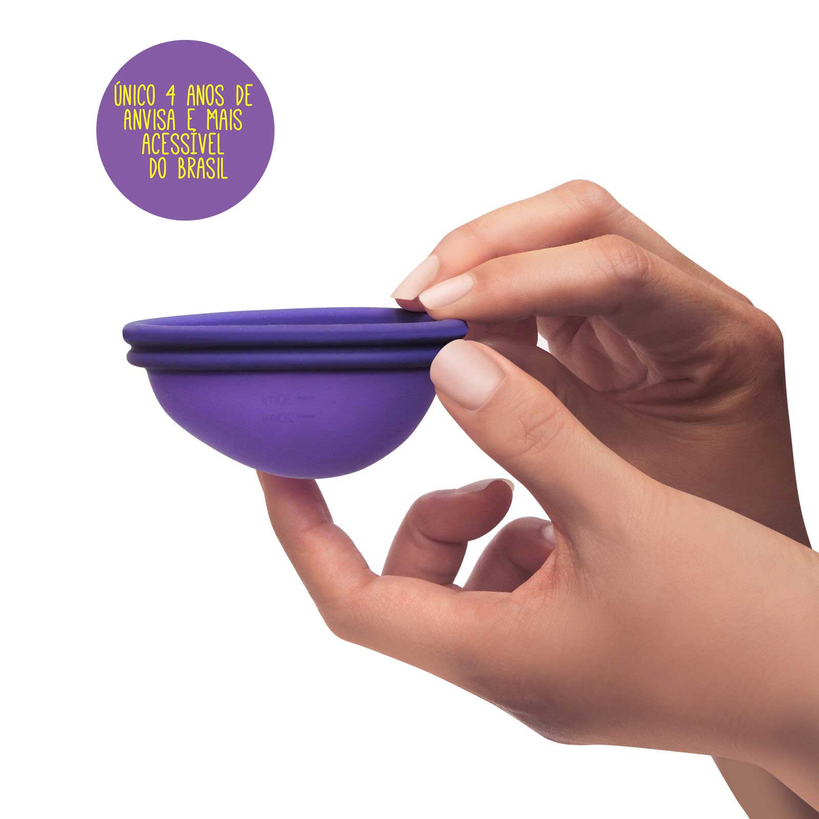 Nova imagem do coletor menstrual