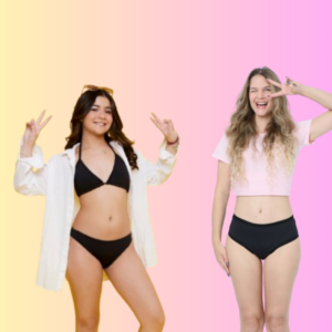 Kit Calcinha Fluxo Intenso + Biquini Fluxo Moderado