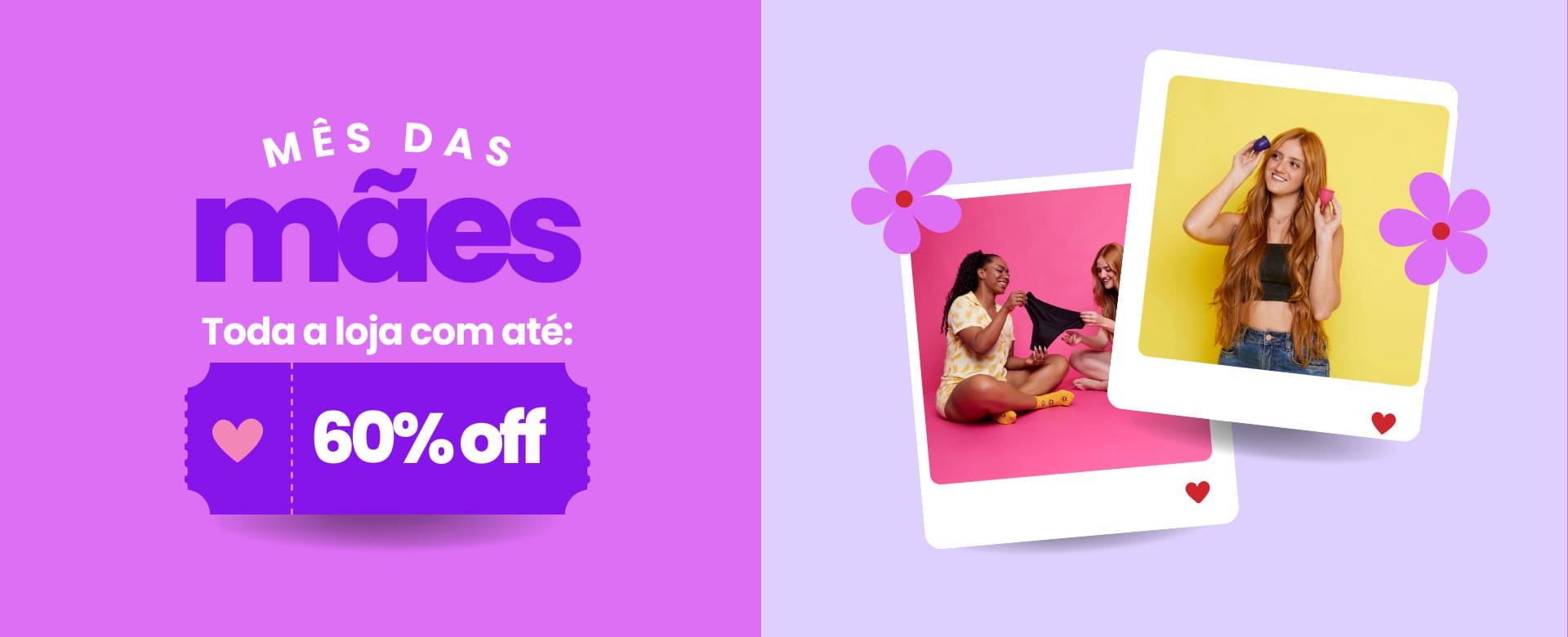 Banner promoção mês das mães ousado vermelho e rosa (1)