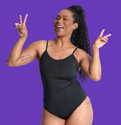 maio absorvente violeta cup