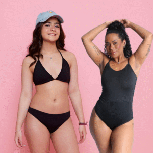 biquini absorvente + maio absorvente